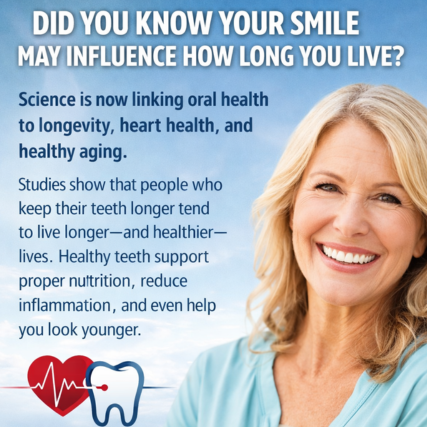 Is Your Smile the Secret to a Longer Life? What Science Says About Your Teeth and Your Future